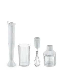 Plissé Hand blender set, White
