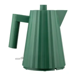 Plissé water kettle 1 l, Green