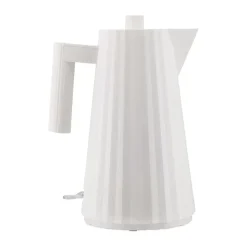 Plissé water kettle 1.7 l, White