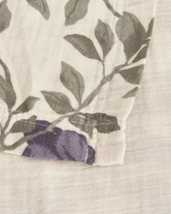 Plum Muslin bed skirt, 90x200x53 cm