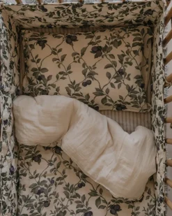 Plum Muslin bedding set junior, 100x140 cm/40x60 cm