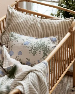 Plumbago Muslin bed set junior, 100x130 cm/35x55 cm
