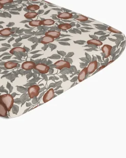 Pomme Muslin fitted sheet, 90x200x30 cm