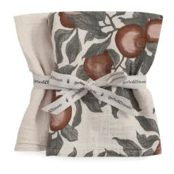 Pomme Muslin small blanket 2 pieces, 60x60 cm