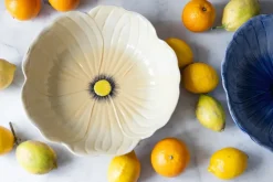 Poppy bowl, Beige, Ø30 cm