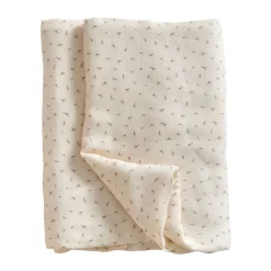 Poppy muslin blanket 120x120 cm, Poppy in Bloom
