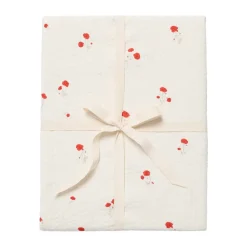 Poppy Seersucker fitted sheet, 180x200x30 cm