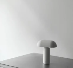 Porta table lamp, grey