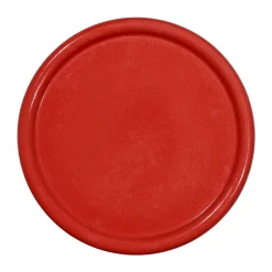 Porto cake plate Ø26x11 cm, Red-beige