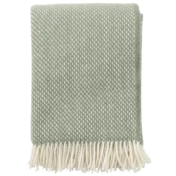 Preppy throw, dusty green