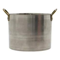 Presentation organiser Ø14 cm, Stainless steel-brass