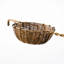 Presentation tea strainer, Golden