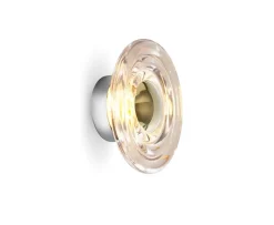 Press Surface wall lamp mini LED 21,5 cm, Clear