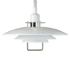 Primus II pendant lamp Ø43 cm, White-chrome