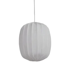 Prisma lamp shade Ø45 cm linen, White