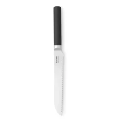 Profile bread knife 35 cm, Black-stainless steel
