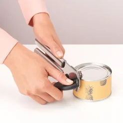 Profile can opener, stainless steel