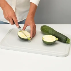 Profile cutting board/serving tray, grey