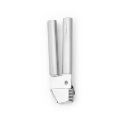 Profile garlic press, stainless steel