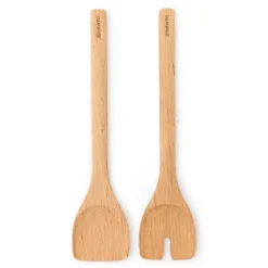 Profile salad cutlery, Beech wood