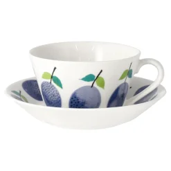 Prunus teacup with saucer Ø15,3 cm, 25 cl