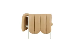 Puffy 2,5-seater sofa 205 cm, Sand leather-cream