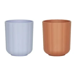 Pullo cup 2-pack, Caramel-ice blue