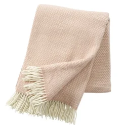 Pulse wool throw, nude