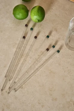Pure cocktail stirrers 4-pack, Red