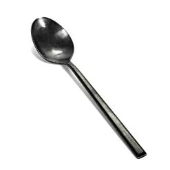 Pure dessertspoon, black