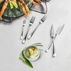 Radford fish fork mirror, Stainless steel