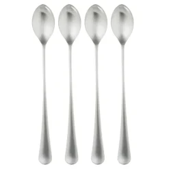 Radford latté spoon matte 4 pieces, Stainless steel