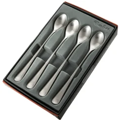 Radford latté spoon matte 4 pieces, Stainless steel