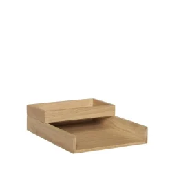 Rail desk stand 2 pcs, Nature