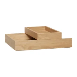 Rail desk stand 2 pcs, Nature