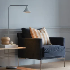 Rain floor lamp, Beige