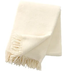 Ralph wool throw, ivory