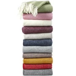 Ralph wool throw, Light grey
