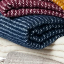 Ralph wool throw, navy