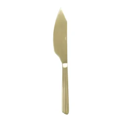 Raw cake knife, Champagne-gold
