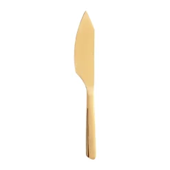 Raw cake knife, Gold