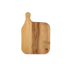 Raw cutting board teak, 32x22 cm