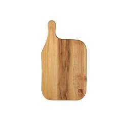 Raw cutting board teak, 32x15 cm