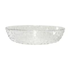 Raw deep plate glass Ø16 cm, Clear