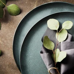 Raw plate Ø20 cm, Northern green
