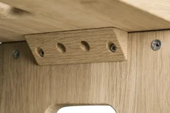 Reach stool 35x25x25 cm, Oak