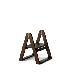 Reech step stool, Dark ash