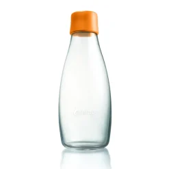 Retap glass bottle 0.5 l, Orange