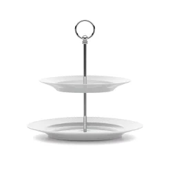 Rhombe cake dish Ø 27 cm, white