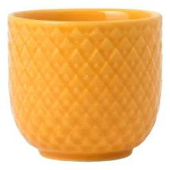 Rhombe egg cup Ø5 cm, Yellow